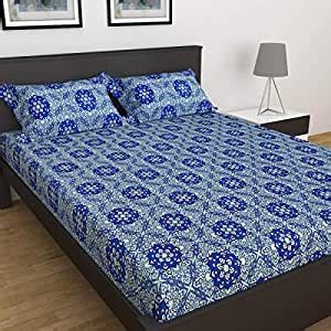 Buy Home Centre Harold Chakra Print 3-Pc. Double Bedsheet Set - 2.28 x ...