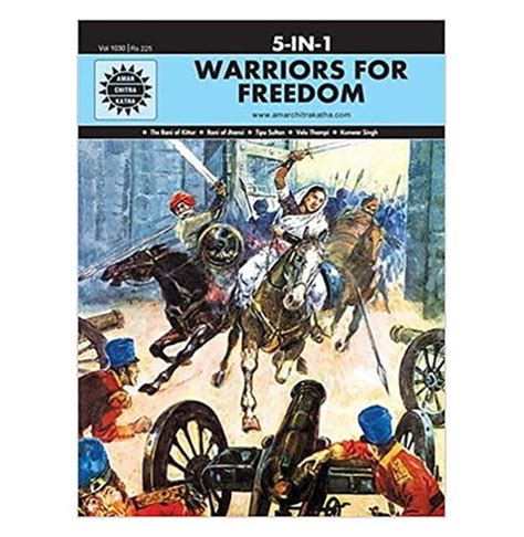 Warriors for Freedom (5:in:1) : Rani of Jhansi Tipu Sultan Rani of ...