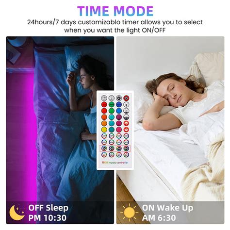 TECPHILE RGB 4 Pin 4 Port Smart Strip Light Controller with Remote ...