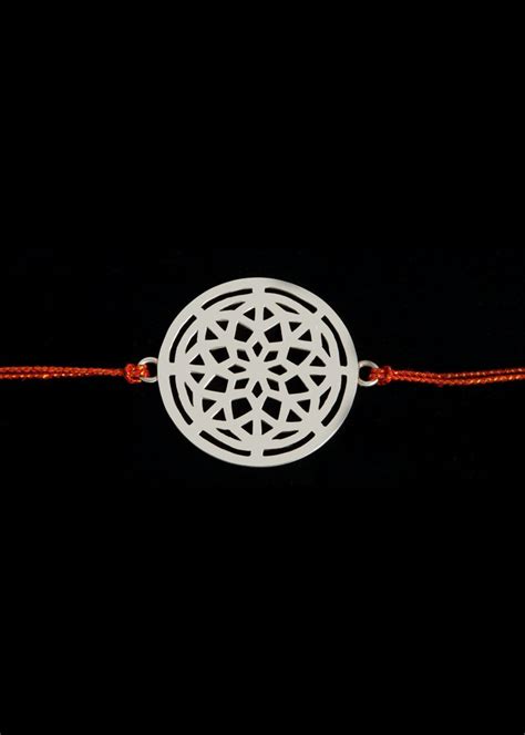 Get Silver Plated Cut Out Floral Rakhi at ₹ 410 | LBB Shop