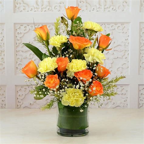 Order Send Smile Through Flowers in Vase online | Get same day delivery ...