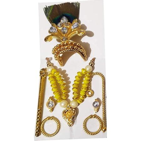 Buy Futurez Key® Laddu Gopal Shringar Accessories Combo Set 1 Stone ...