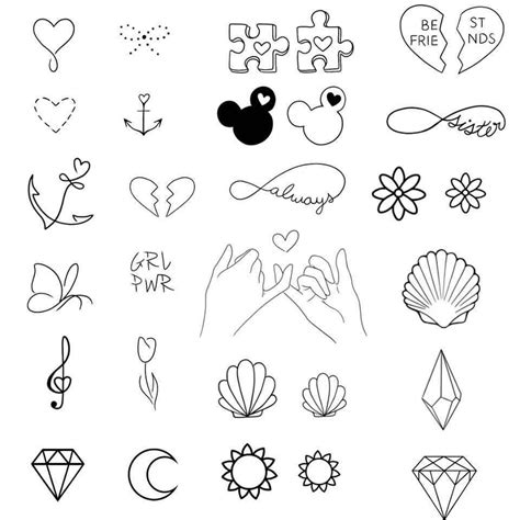 Простые мини рисунки (21 фото) » Рисунки для срисовки и не только