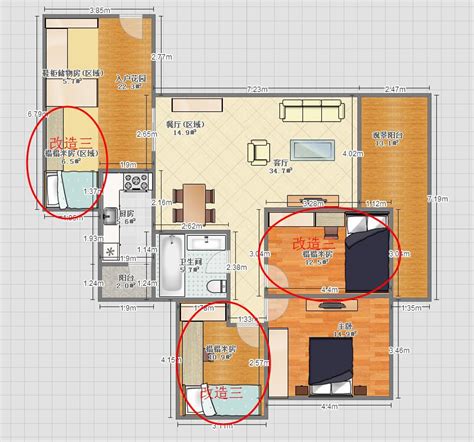 万象天地 - 欧式风格两室一厅装修效果图 - rebacalse设计效果图 - 躺平设计家