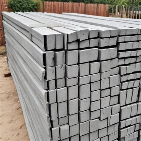 RCC Fence Poles - 4 Feet Rectangular RCC Fencing Pole from Hoskote