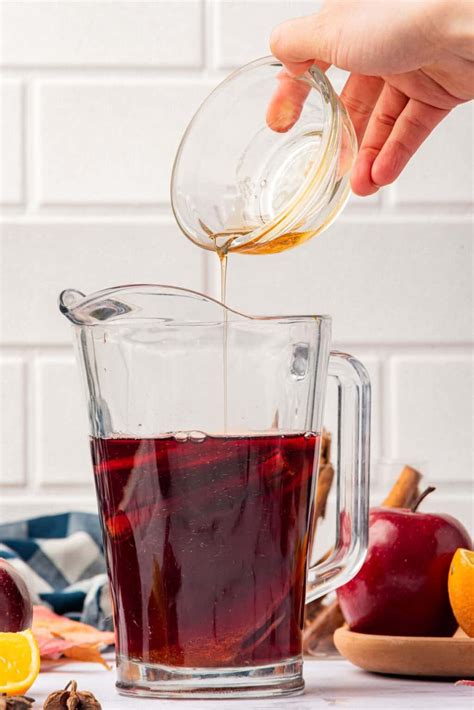 Thanksgiving Sangria (A Festive Red Wine Cocktail) - Happy Honey Kitchen