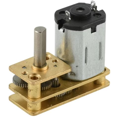 100RPM DC 6V GA12 N20 Micro Metal Gear Box Vertical Shaft