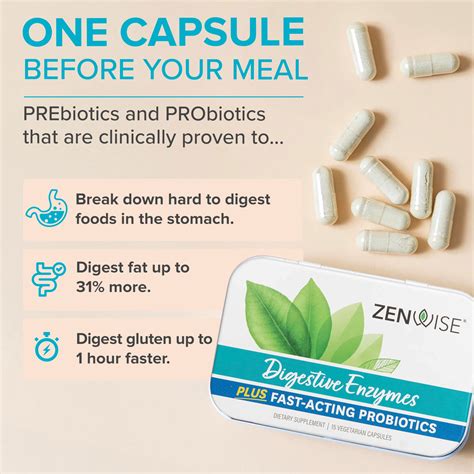 Buy Zenwise Health Digestive Enzymes and Bromelain for Gut Health ...