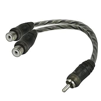 Scosche X2RMY 1 M - 2 F Twisted Pair Audio Cable, Black : Amazon.in ...