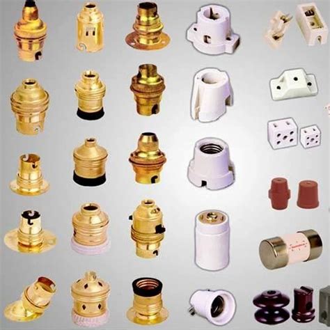 Brass Lamp Holders - Brass Miniature Bracket Holder Exporter from Mumbai