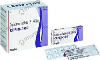 Cefix 100 MG Tablet (10): Uses, Side Effects, Price, Dosage ...