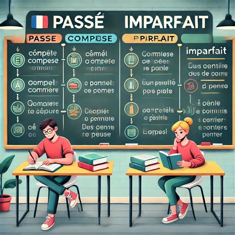 Mastering Complex French Tenses: Passé Composé vs. Imparfait - French ...