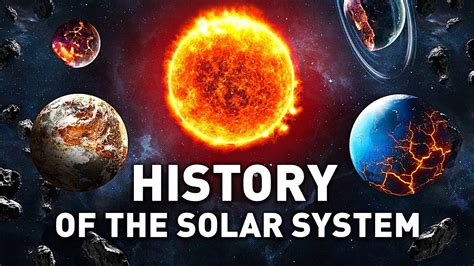 Solar System History 的图像结果