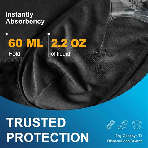 IRISMORII Incontinence Underwear for Men Washable Urinary Leak India | Ubuy