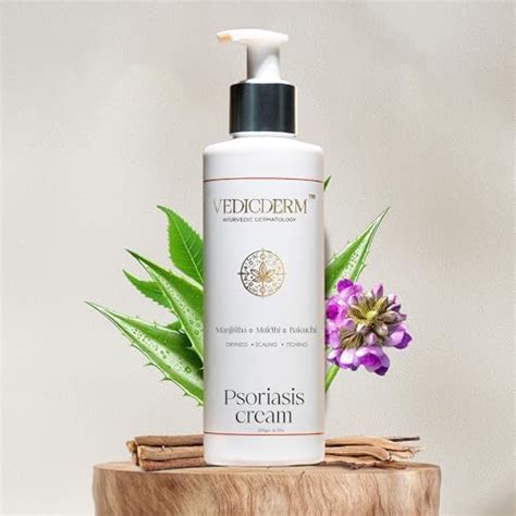 VEDICDERM Psoréa Cream with 2% Bakuchi Extract Skin Barrier Repair ...