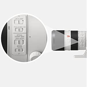 Sony E Mount FE 70-200mm F2.8 GM OSS Full-Frame Lens (SEL70200GM ...