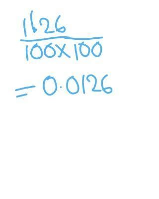 convert these percentage to decimals 1. 26% - Brainly.in