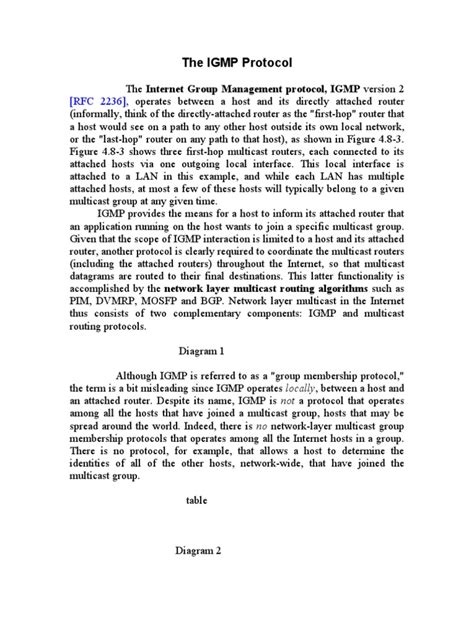 Image result for IGMP Protocol Explained