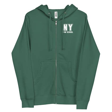 Unisex Fleece Zip Up Hoodie - NYLS Brand Shop