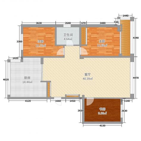 两室一厅60平米户型图_60平方房子设计图 - 电影天堂