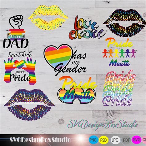 Buy Lgbt Svg Bundle, Pride Month Svg, Gay Pride Svg, Pride Shirt Svg ...