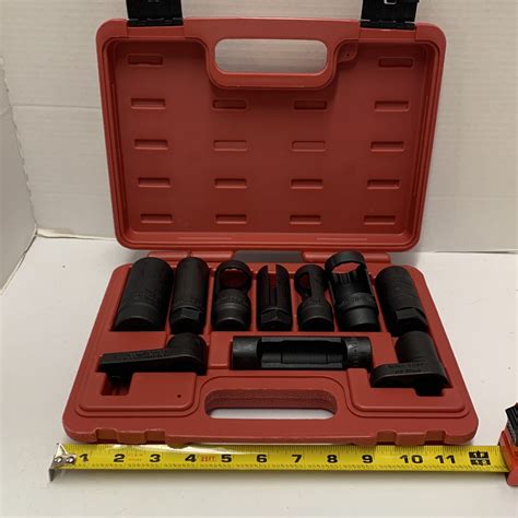 10pcs Oxygen Sensor Sockets Set 22mm through 29mm CR-Vanadium | eBay