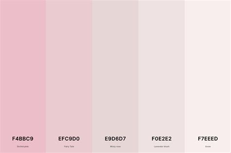 25+ Best Pink Color Palettes with Names and Hex Codes – CreativeBooster ...