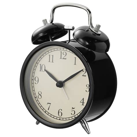 DEKAD alarm clock, black, 10 cm (4") - IKEA