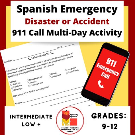 Spanish Emergency, Accident, Natural Disaster 911 Call Activity ...