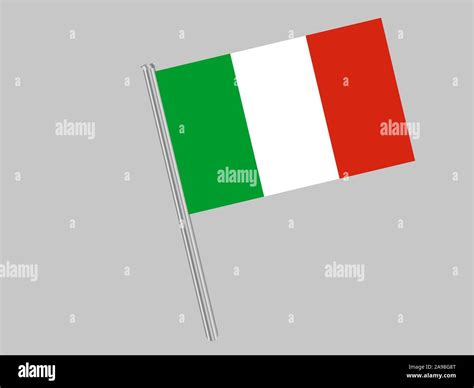 National flag of Italian Republic . original colors and proportion. Simply vector illustration ... - country flag of italy