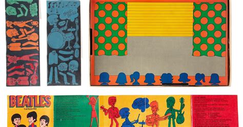 Image result for Beatles Colorforms Set