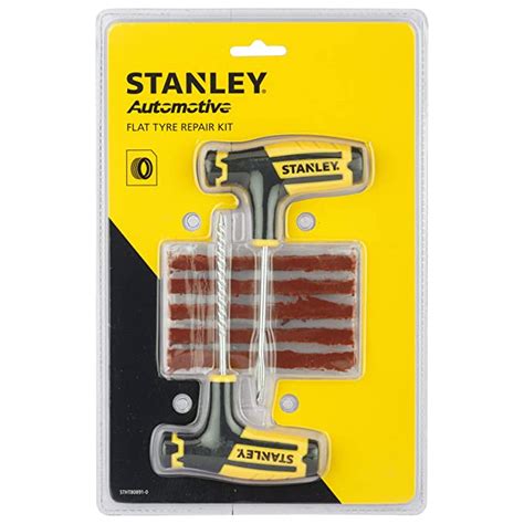 Stanley STHT80891-0 Flat Tubeless Tyre Repair Kit for Cars and Bikes ...