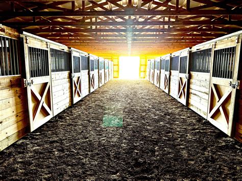 30x40 Equestrian Pole Barn Kits | CMT Components