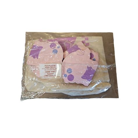 Vintage Current 1986 Pigs-in-a-poke Memo Pad Set 4 50-sheet Memo Pads ...