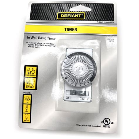Install Defiant Timer Switch 3-Way 的图像结果