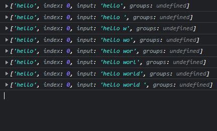 Regex TypeScript 的图像结果
