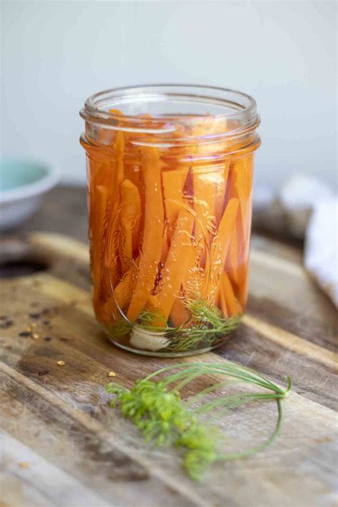 Easy Quick Pickled Carrots Recipe - A Blossoming Life