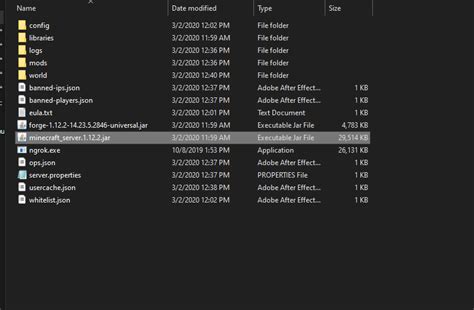 Minecraft Forge Server Not Mods File 的图像结果
