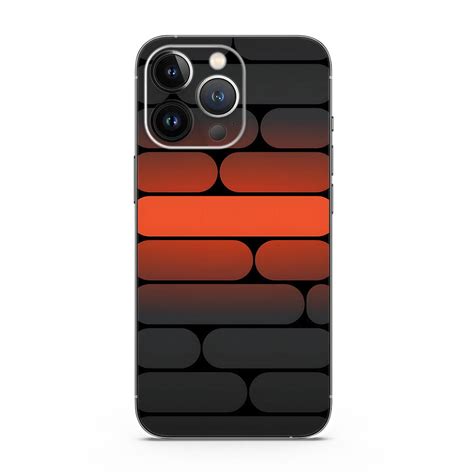 Redline Grid Mobile Skins