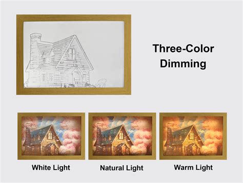 Wall Art Frame Light Picture, Light-up LED Painting, Light Art Painting ...