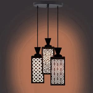 SRM 3 Light Creative Wooden Pendant Light Lamp suitable for home and ...