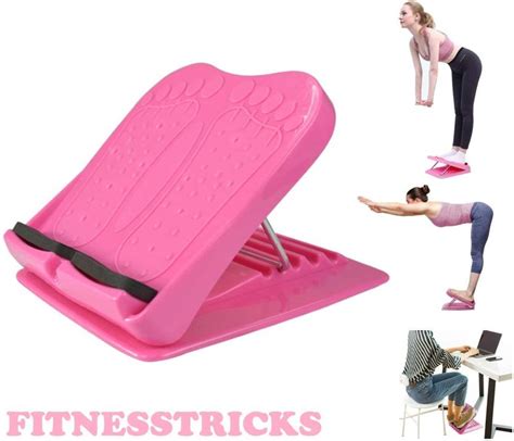 Fitnesstricks Slant board- Incline Board for Stretching Calf/Hamstring ...
