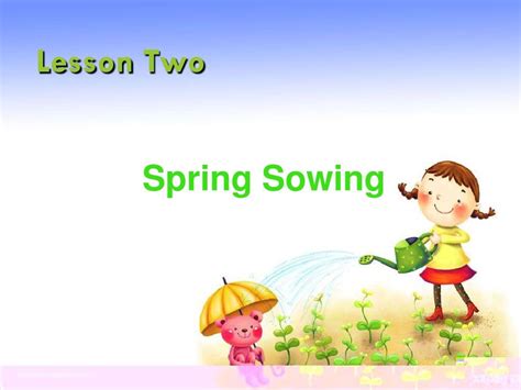 PPT - Spring Sowing PowerPoint Presentation, free download - ID:6133186