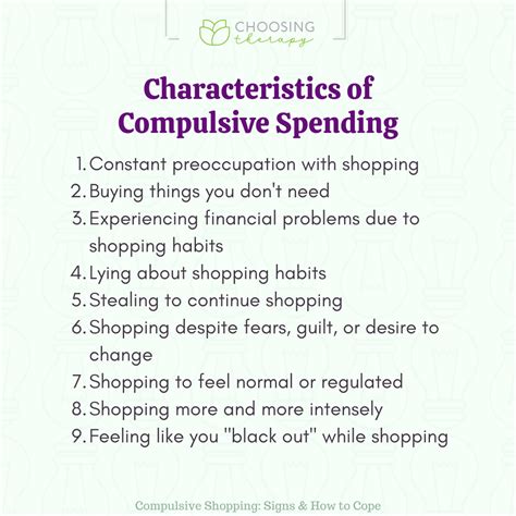 9 Signs of Compulsive Shopping Disorder