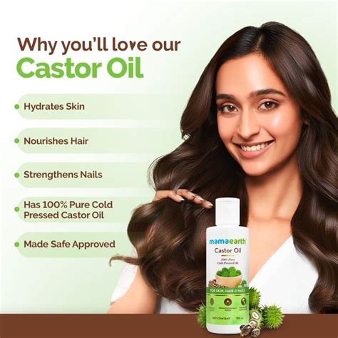 Castor Oil for Hair, Skin & Nails, Arandi Oil -150ml