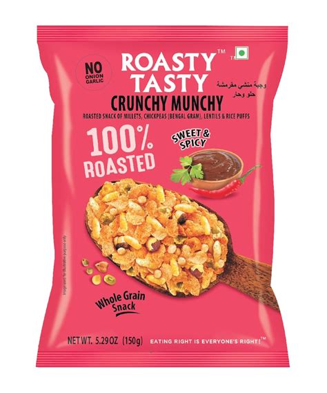 Roasty Tasty Crunchy Munchy 200g | Healthy Snack | No Onion No Garlic ...