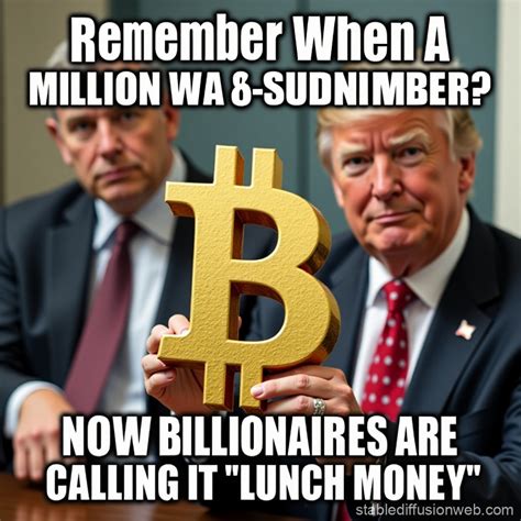 Meme: Million vs. Lunch Money | Stable Diffusion Online