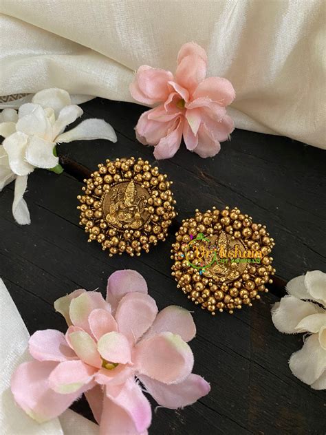 Ganesh Ghungroo Studs -g4693 – vrikshamindia