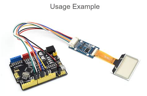 Buy 1.51inch Transparent OLED, 128×64 Resolution, SPI/I2C Interfaces ...
