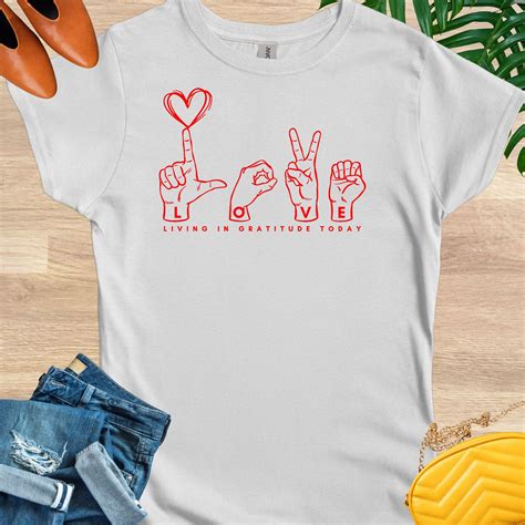 Love - Sign Language – Living in GRATITUDE Today